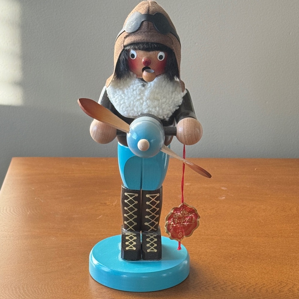 Steinbach aviator incense burner